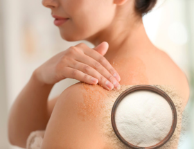 exfoliación con arroz